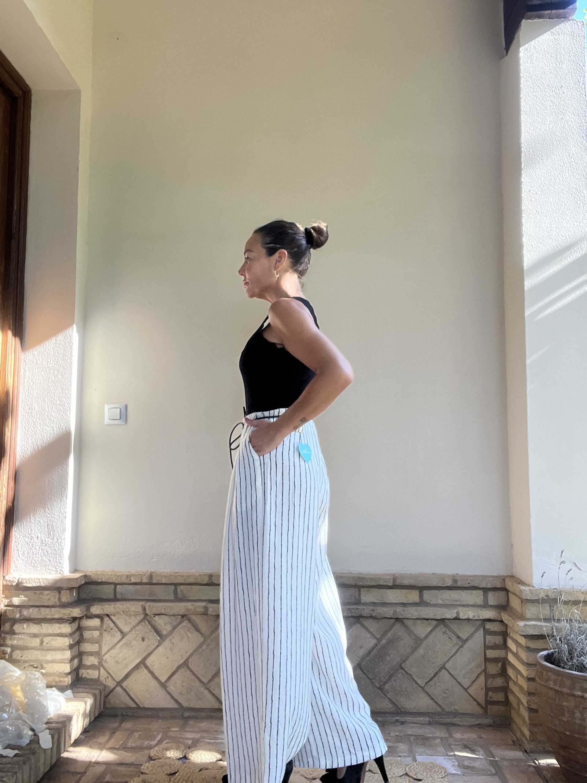 Pantalón Raya Negra