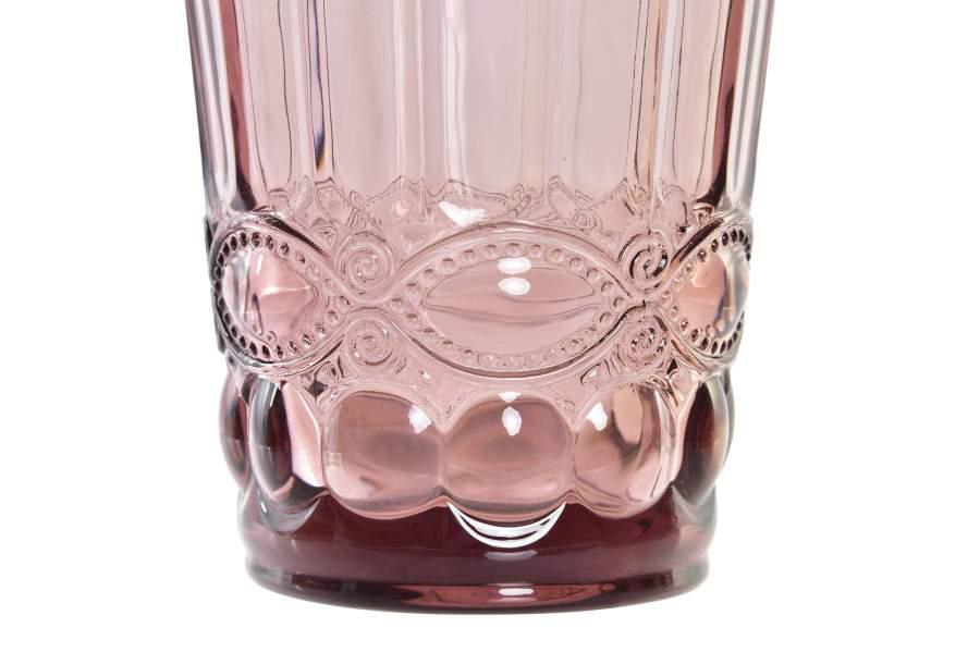 Vaso Cristal Rosa - 2