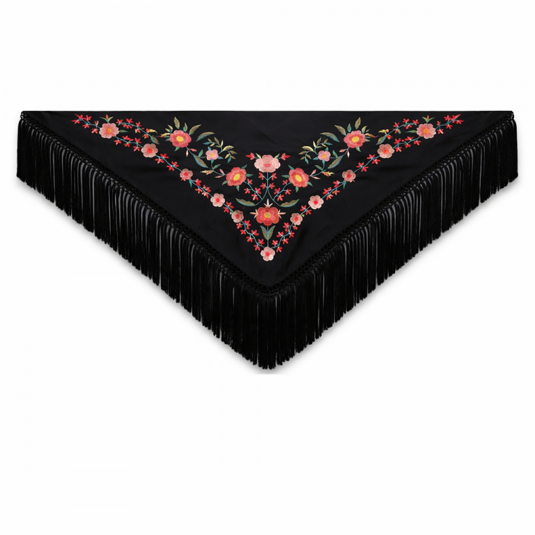 manton-estrella-negro