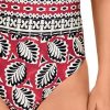 Bañador estampado Patchwork con Copas Preformadas y Soft Control - Primer plano del tejido y textura - Ana Faura