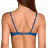 Bikini de sujeción con aro azul cobalto - Detalle del diseño - Ana Faura
