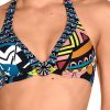 Bikini de sujeción con diseño tribal vibrante Copa C - Detalle del diseño - Ana Faura
