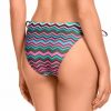 Braga de Bikini Lateral Ajustable Estampado Geométrico Multicolor - Detalle del diseño - Ana Faura