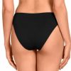 Braga de bikini clásica negro con contraste - Detalle del diseño - Ana Faura