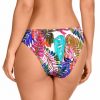 Braga de Bikini Clásica Estampado Tropical Multicolor - Detalle del diseño - Ana Faura