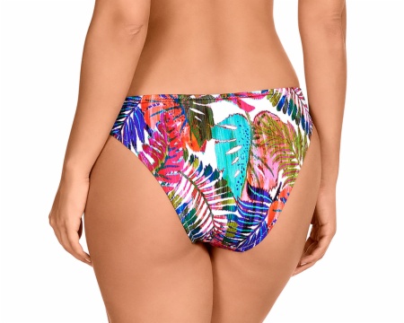 Braga de Bikini Clásica Estampado Tropical Multicolor (Foto 2) Braga de Bikini Clásica Estampado Tropical Multicolor - Detalle del diseño - Ana Faura