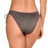 Braga de Bikini con Lazos y Estampado Étnico - Detalle del diseño - Ana Faura