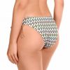 Braga de Bikini de Lazos con Estampado Étnico Brillante - Detalle del diseño - Ana Faura