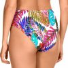 Braga de Bikini de Talle Alto Tropical con Control Suave - Detalle del diseño - Ana Faura