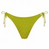 Braguita de bikini ajustable verde lima - Vista frontal completa - Ana Faura