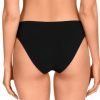 Braguita de bikini clásica bicolor negro y blanco - Detalle del diseño - Ana Faura