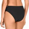 Braguita de Bikini Clásica con Detalle Trenzado Negro - Detalle del diseño - Ana Faura