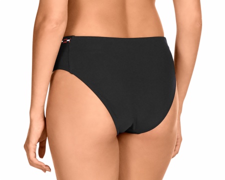 Braguita de Bikini Clásica con Detalle Trenzado Negro (Foto 2) Braguita de Bikini Clásica con Detalle Trenzado Negro - Detalle del diseño - Ana Faura