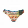 Braguita de bikini estampada con diseño étnico tropical - Vista frontal completa - Ana Faura