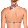 Sujetador de Bikini Halter Geométrico Brillo para Copa B - Detalle del diseño - Ana Faura