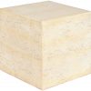 Mesa Auxiliar Atenas de Magnesia | Textura Travertino Beige - Foto 2 - Ana Faura