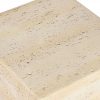 Mesa Auxiliar Atenas de Magnesia | Textura Travertino Beige - Foto 3 - Ana Faura