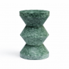 Mesa Auxiliar Escultórica de Mármol Verde - Foto 1 - Ana Faura