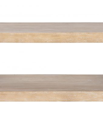 Mesa de Centro de Madera Maciza Decapada Clara - Foto 1 - Ana Faura