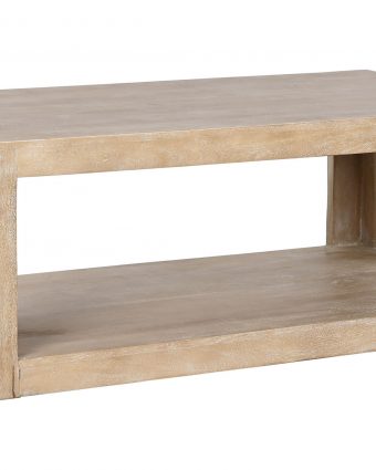 Mesa de Centro de Madera Maciza Decapada Clara - Foto 2 - Ana Faura