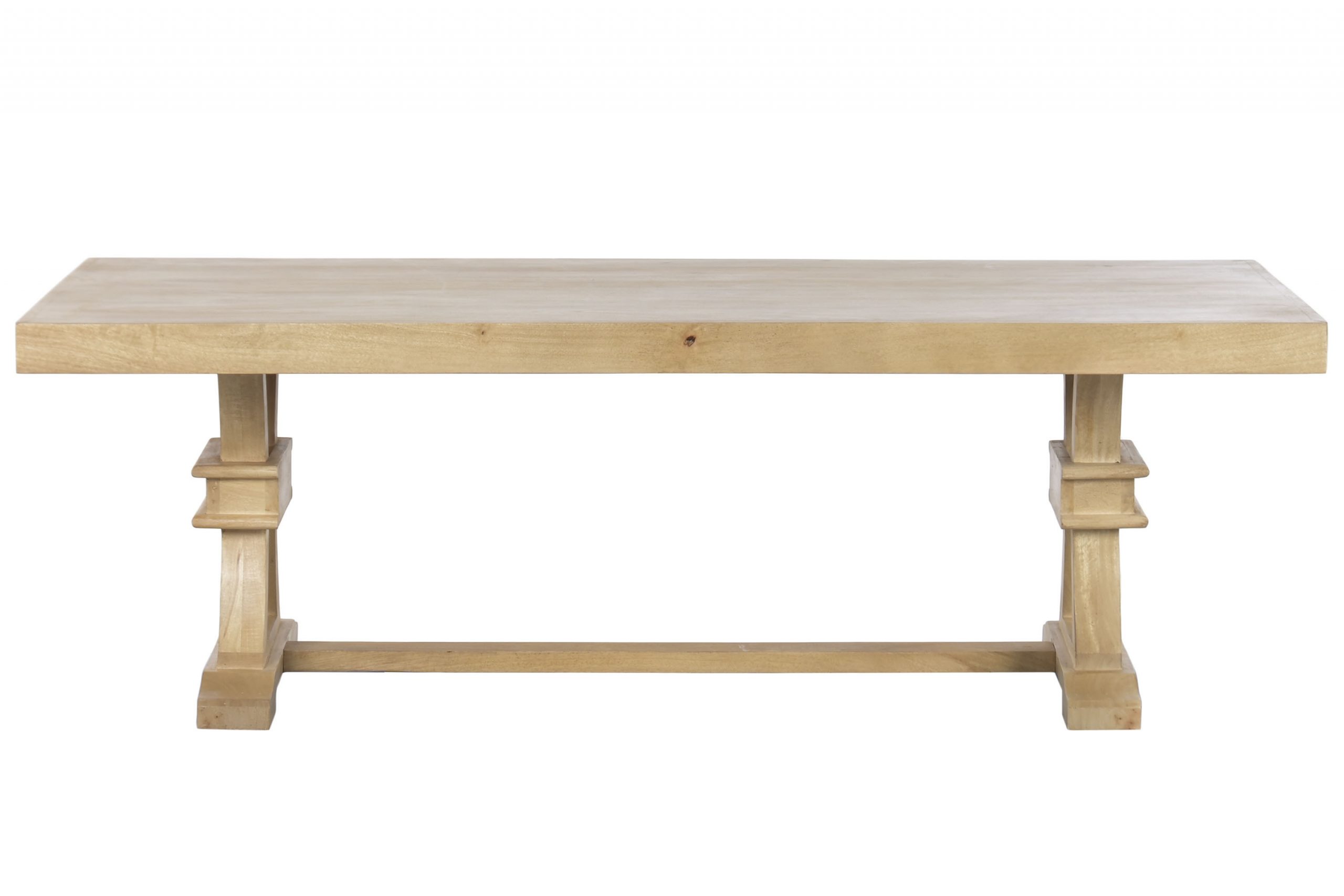Mesa de Centro de Madera Maciza de Mango Natural - 1 Mesa de Centro de Madera Maciza de Mango Natural - Foto 1 - Ana Faura