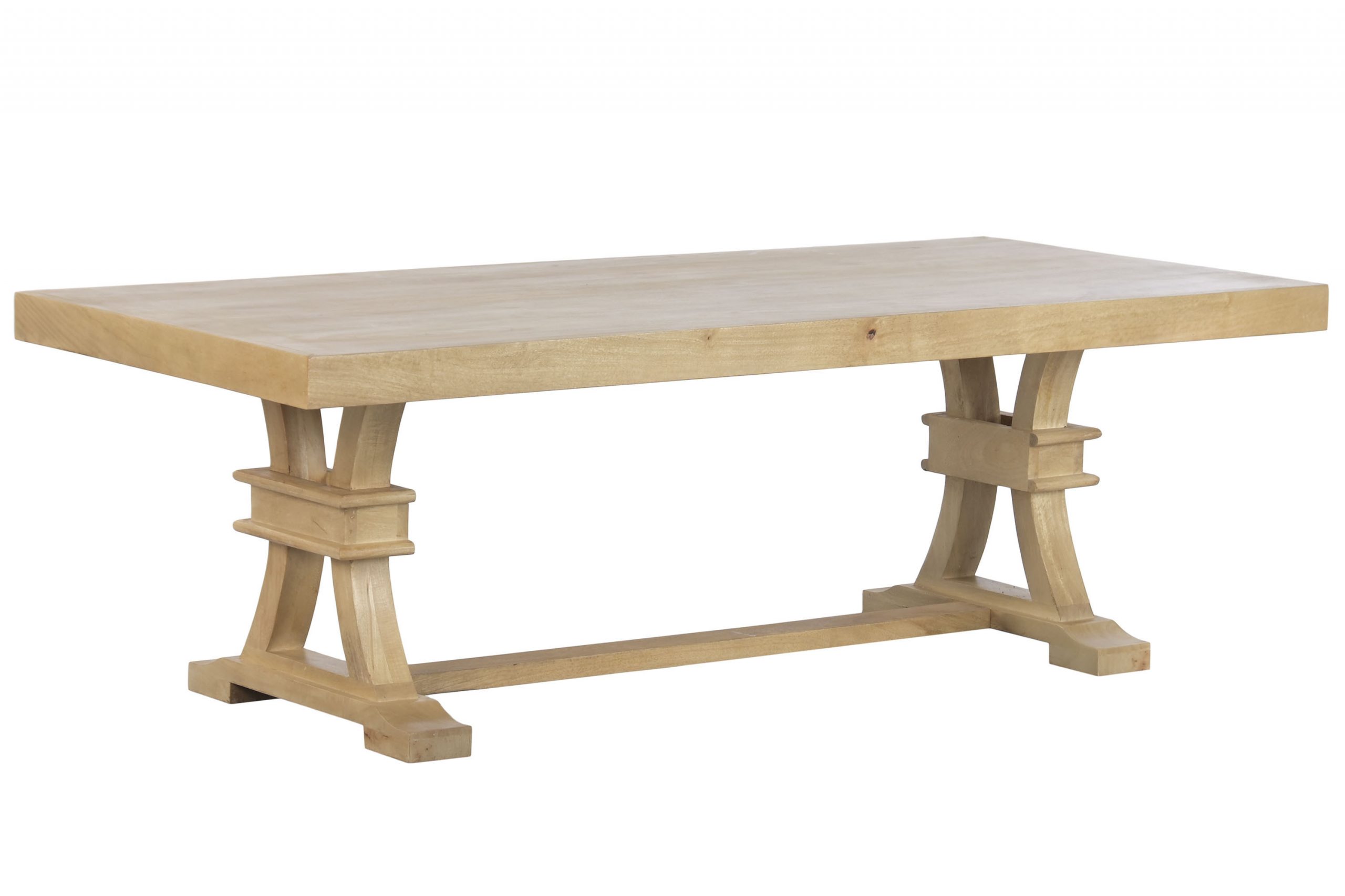 Mesa de Centro de Madera Maciza de Mango Natural - 2 Mesa de Centro de Madera Maciza de Mango Natural - Foto 2 - Ana Faura