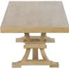 Mesa de Centro de Madera Maciza de Mango Natural - Foto 3 - Ana Faura