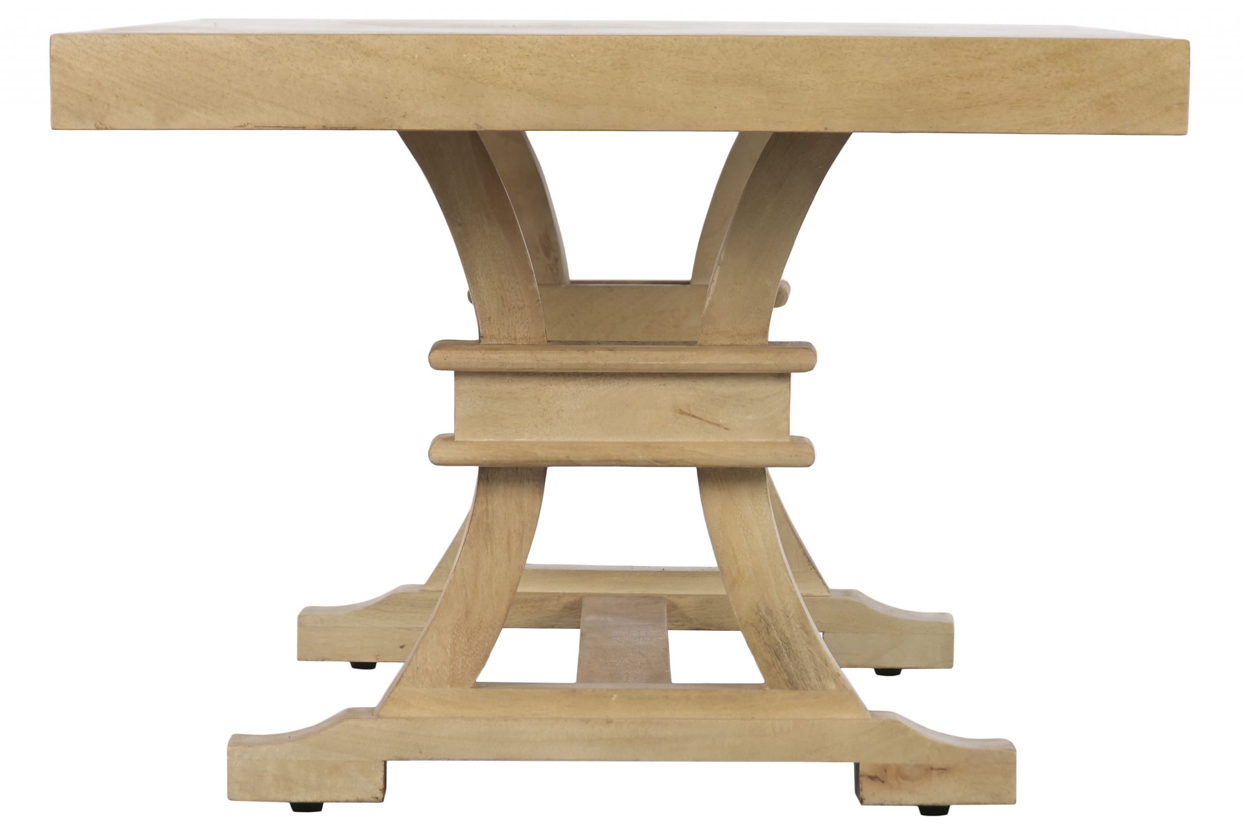 Mesa de Centro de Madera Maciza de Mango Natural - 4 Mesa de Centro de Madera Maciza de Mango Natural - Foto 4 - Ana Faura
