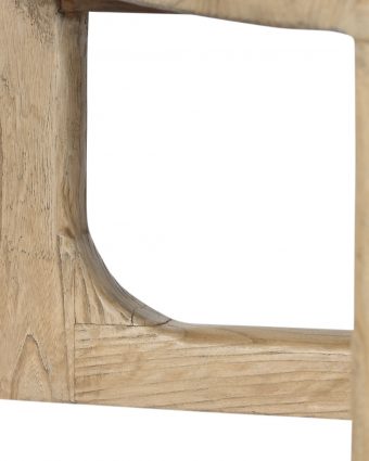 Mesa de Centro Olmo Macizo en Blanco Decapado 170x109x41 cm - Foto 2 - Ana Faura