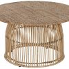 Mesa de Centro Redonda de Ratán Natural 75cm - Foto 1 - Ana Faura