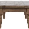 Mesa de Centro en Teca Reciclada con Patas Torneadas de Estilo Colonial - Foto 4 - Ana Faura