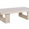 Mesa de Centro en Mármol Travertino y Olmo Blanco - Foto 2 - Ana Faura