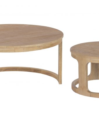 Set de Mesas de Centro Nido en Madera de Mango - Foto 2 - Ana Faura