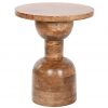 Mesita Auxiliar de Madera de Mango Natural - Foto 1 - Ana Faura