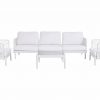 Set de Jardín Modular Hoja Crema Sofá y Mesa de Centro - Foto 1 - Ana Faura