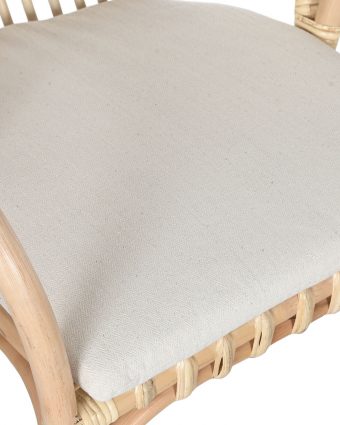 Set de Jardín Ratan Natural con Sillones y Mesa Auxiliar - Foto 2 - Ana Faura