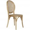 Silla de Comedor Apilable Olmo y Ratán Natural - Foto 1 - Ana Faura