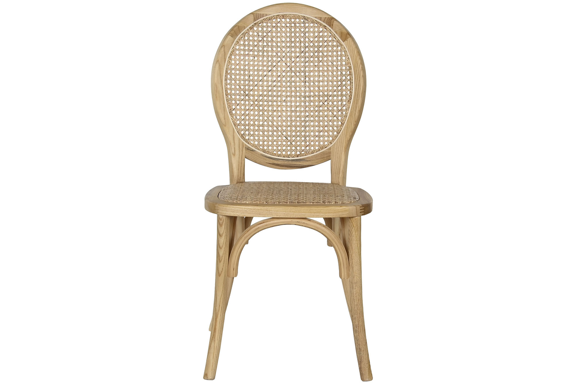 Silla de Comedor Apilable Olmo y Ratán Natural - 2 Silla de Comedor Apilable Olmo y Ratán Natural - Foto 2 - Ana Faura