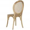Silla de Comedor Apilable Olmo y Ratán Natural - Foto 3 - Ana Faura