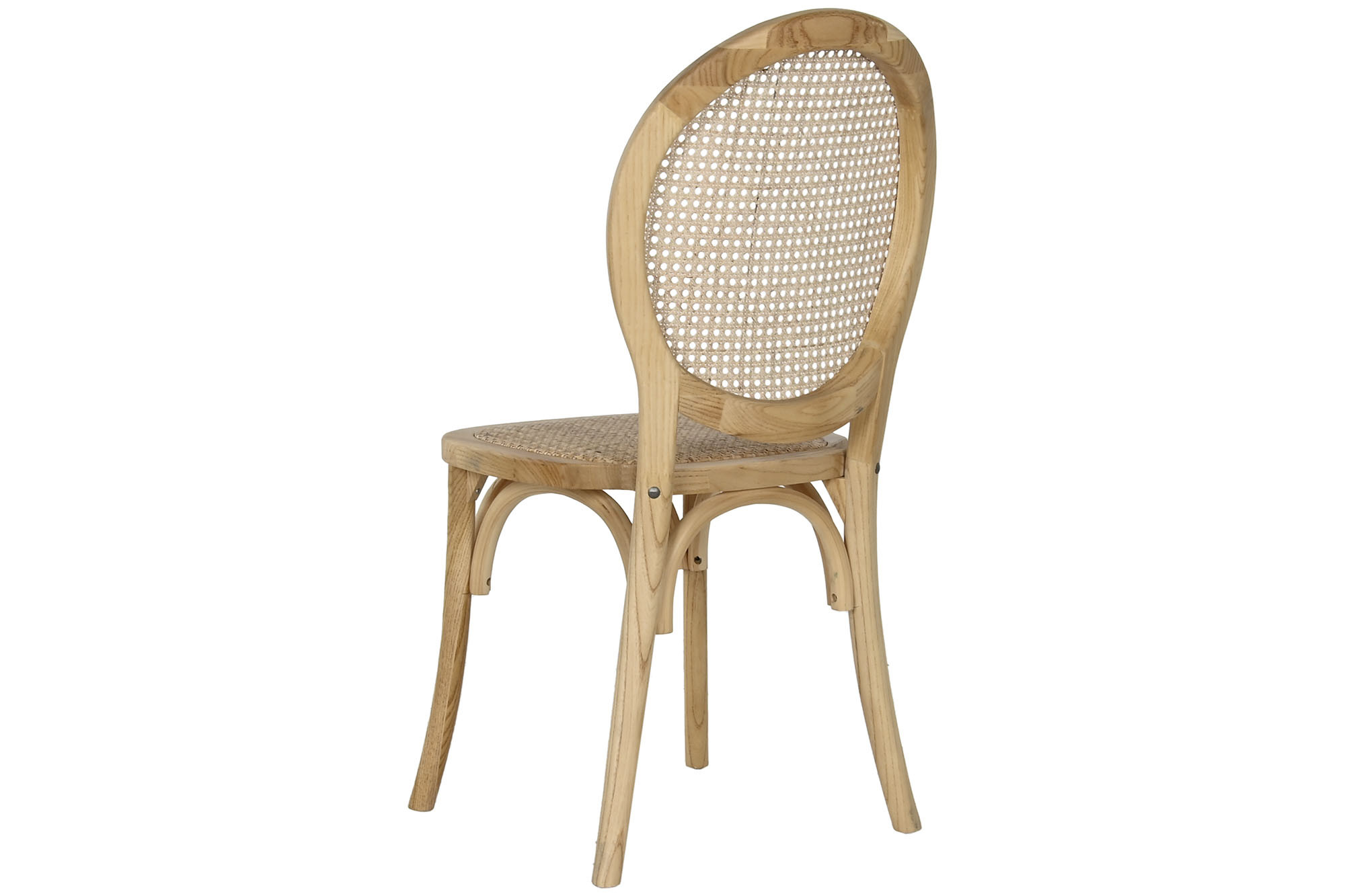 Silla de Comedor Apilable Olmo y Ratán Natural - 3 Silla de Comedor Apilable Olmo y Ratán Natural - Foto 3 - Ana Faura