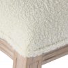 Silla de Comedor Clásica en Hevea y Bouclé Blanco Crudo - Foto 4 - Ana Faura