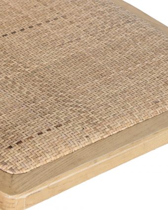 Silla de Comedor Olmo y Ratán Natural con Reposabrazos - Foto 2 - Ana Faura