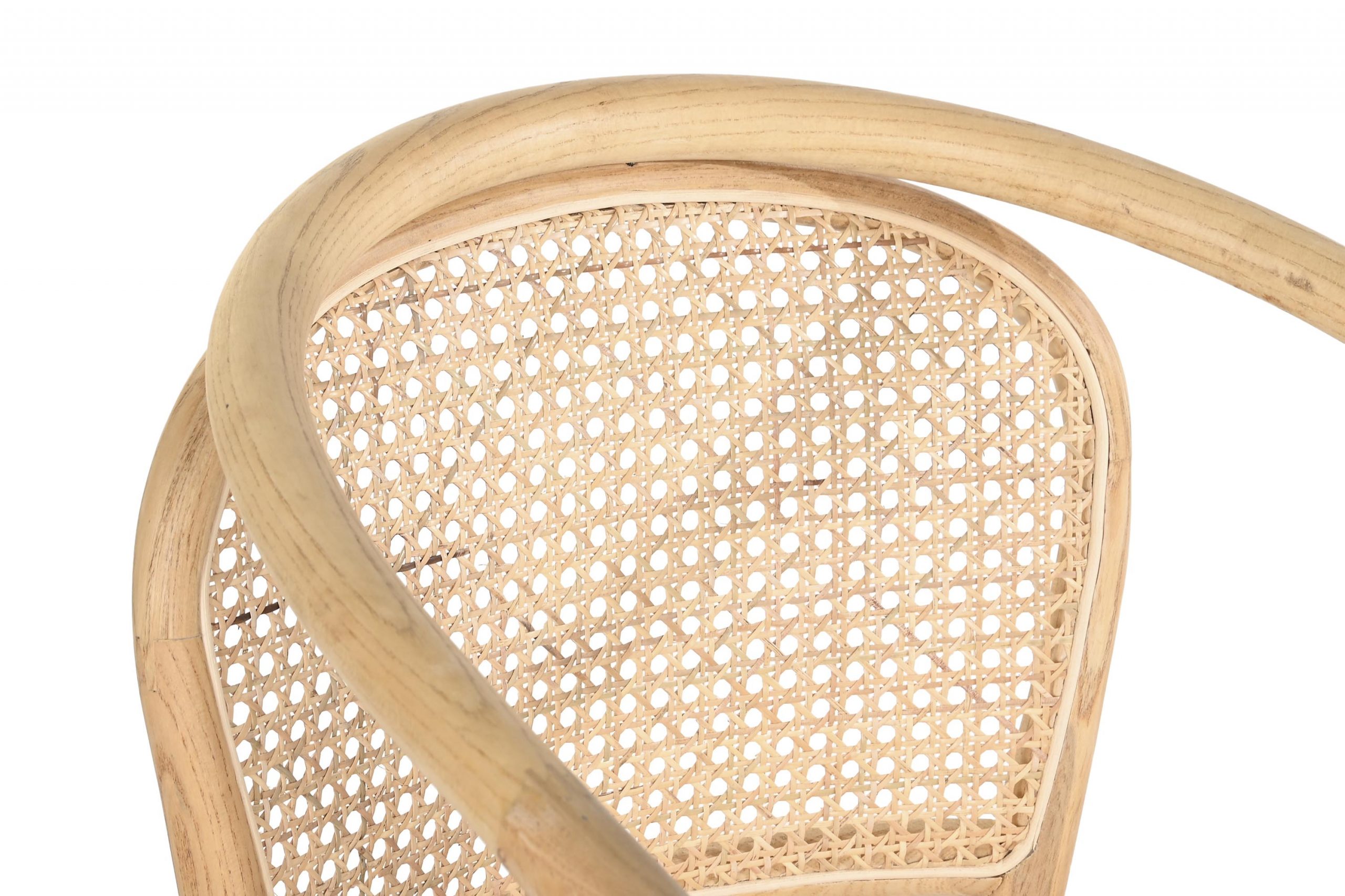 Silla de Comedor Olmo y Ratán Natural con Reposabrazos - 3 Silla de Comedor Olmo y Ratán Natural con Reposabrazos - Foto 3 - Ana Faura