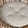 Silla de Ratán y Bambú Envolvente Natural con Cojín - Foto 2 - Ana Faura