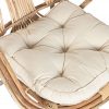 Silla de Ratán y Bambú Natural con Cojín Crudo - Foto 4 - Ana Faura