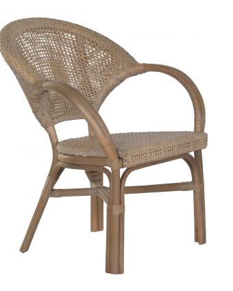 Sillón de Ratán Natural para Interiores y Exteriores Cubiertos - Foto 1 - Ana Faura