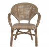 Sillón de Ratán Natural para Interiores y Exteriores Cubiertos - Foto 3 - Ana Faura