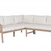 Sofá Modular de Jardín Esquinero Acacia y Poliéster - Foto 4 - Ana Faura