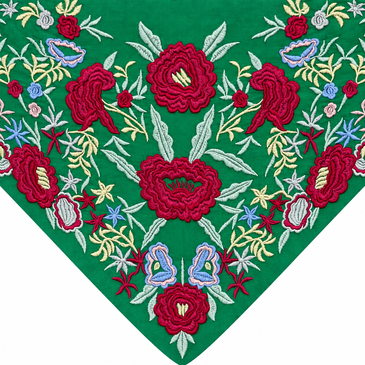 manton-verde-bordado-floral-artesanal-algodon-fleco-borlon-seda-ana-faura.jpg 4